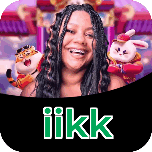 Interface do aplicativo iikk mostrando jogos disponíveis no iOS e Android